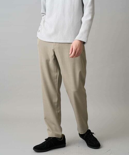 a.v.v / アー・ヴェ・ヴェ チノ・ワークパンツ | 【イージーケア/洗濯機で洗える/毛玉になりにくい/ストレッチ】メランジツイルセミルーズパンツ | 詳細21