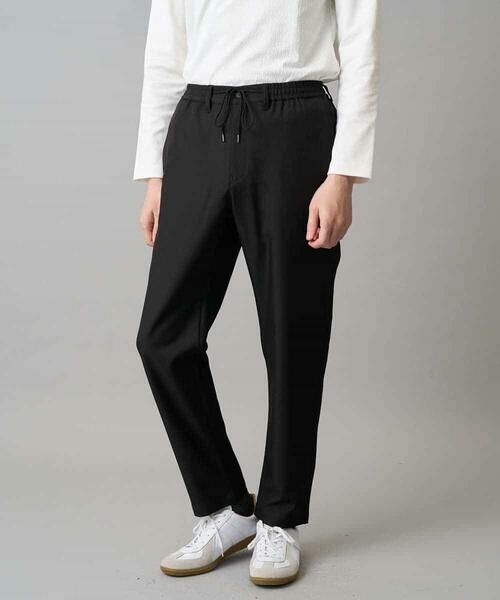 a.v.v / アー・ヴェ・ヴェ チノ・ワークパンツ | 【イージーケア/洗濯機で洗える/毛玉になりにくい/ストレッチ】メランジツイルセミルーズパンツ | 詳細26
