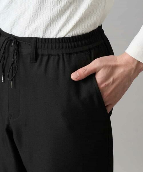 a.v.v / アー・ヴェ・ヴェ チノ・ワークパンツ | 【イージーケア/洗濯機で洗える/毛玉になりにくい/ストレッチ】メランジツイルセミルーズパンツ | 詳細30