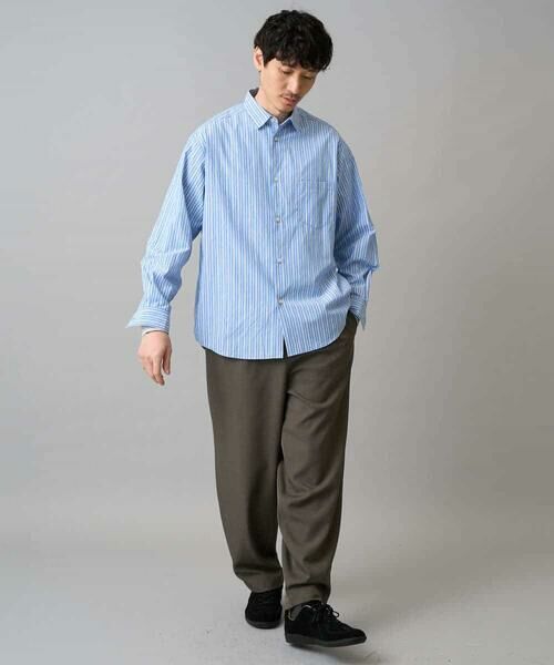 a.v.v / アー・ヴェ・ヴェ チノ・ワークパンツ | 【イージーケア/洗濯機で洗える/毛玉になりにくい/ストレッチ】メランジツイルイージーバルーンパンツ | 詳細15