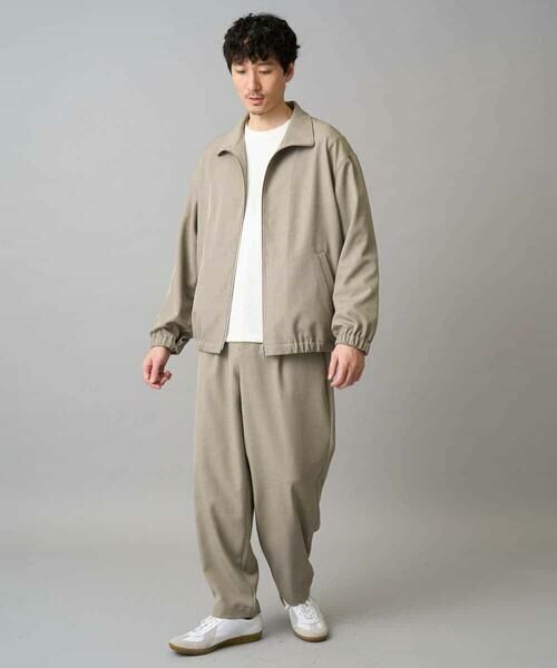 a.v.v / アー・ヴェ・ヴェ チノ・ワークパンツ | 【イージーケア/洗濯機で洗える/毛玉になりにくい/ストレッチ】メランジツイルイージーバルーンパンツ | 詳細23