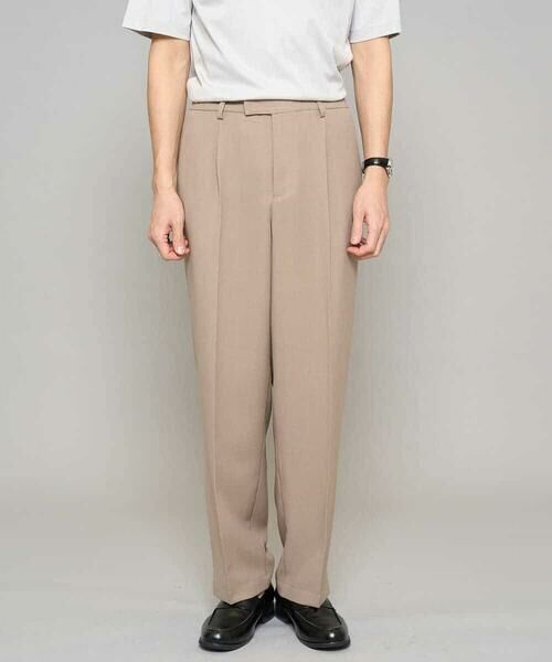 a.v.v / アー・ヴェ・ヴェ その他パンツ | 【イージーケア/洗濯機で洗える/毛玉になりにくい/ストレッチ】メッシュストレッチワンタックワイドイージースラックス | 詳細10