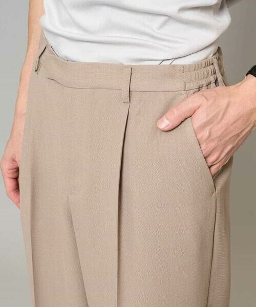 a.v.v / アー・ヴェ・ヴェ その他パンツ | 【イージーケア/洗濯機で洗える/毛玉になりにくい/ストレッチ】メッシュストレッチワンタックワイドイージースラックス | 詳細15