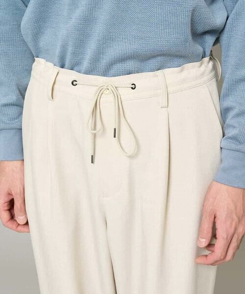 a.v.v / アー・ヴェ・ヴェ その他パンツ | 【イージーケア/洗濯機で洗える/速乾/毛玉になりにくい/ストレッチ】メランジストレッチ１タックワイドイージースラックス | 詳細17