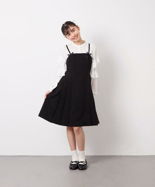 a.v.v / アー・ヴェ・ヴェ シャツ・ブラウス | [130-160]袖フリルブラウス | 詳細2