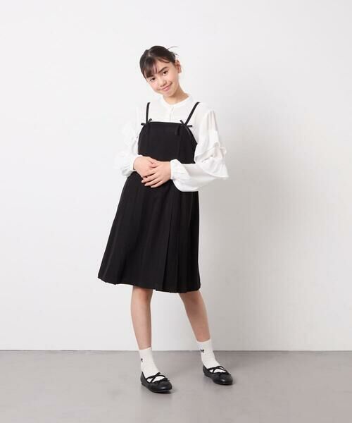 a.v.v / アー・ヴェ・ヴェ シャツ・ブラウス | [130-160]袖フリルブラウス | 詳細3