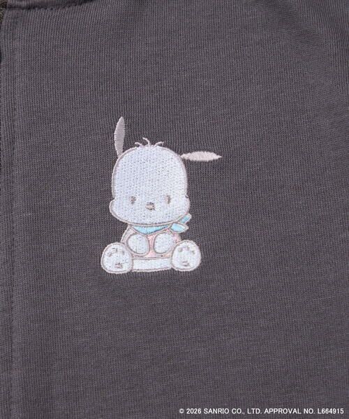 a.v.v / アー・ヴェ・ヴェ カーディガン・ボレロ | 【数量限定】[110-160][シナモロール＆ポチャッコ]フリル衿スウェットカーディガン | 詳細15