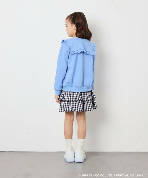 a.v.v / アー・ヴェ・ヴェ カーディガン・ボレロ | 【数量限定】[110-160][シナモロール＆ポチャッコ]フリル衿スウェットカーディガン | 詳細8