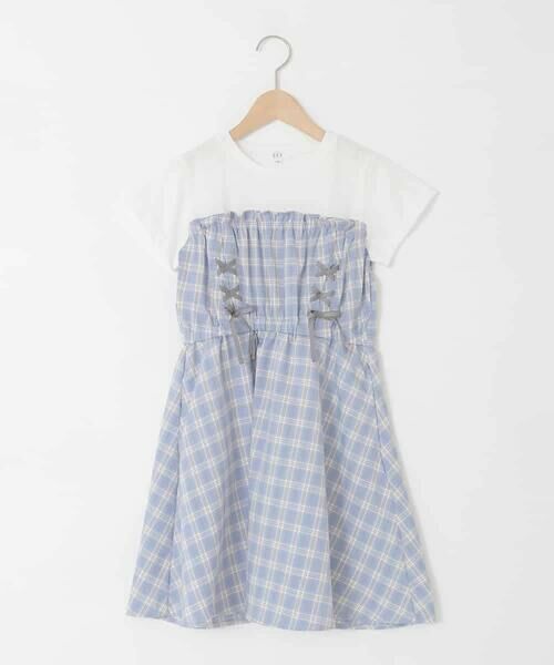 a.v.v / アー・ヴェ・ヴェ ロング・マキシ丈ワンピース | [120-160]レースアップドッキングワンピース | 詳細10