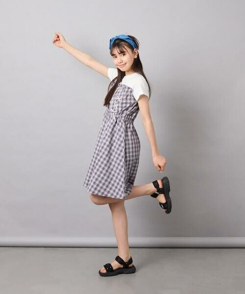 a.v.v / アー・ヴェ・ヴェ ロング・マキシ丈ワンピース | [120-160]レースアップドッキングワンピース | 詳細25