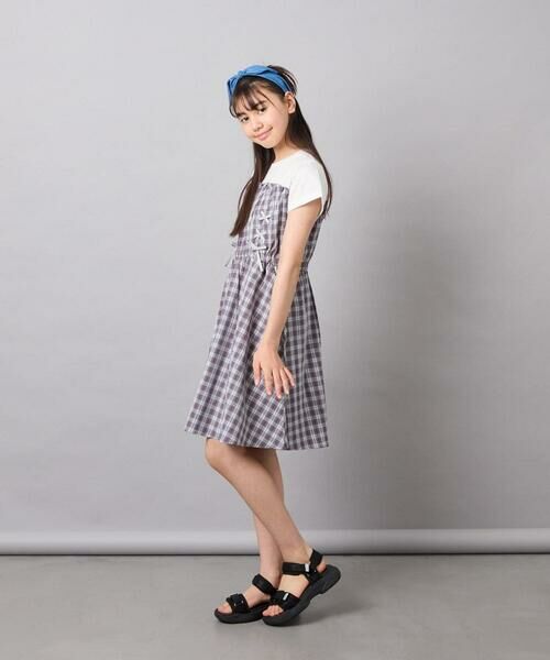 a.v.v / アー・ヴェ・ヴェ ロング・マキシ丈ワンピース | [120-160]レースアップドッキングワンピース | 詳細26