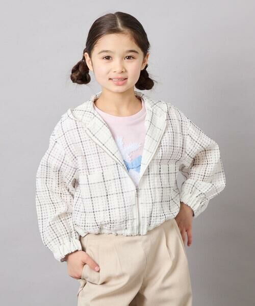 a.v.v / アー・ヴェ・ヴェ その他アウター | [120-160]ドロストシアーチェックブルゾン | 詳細1