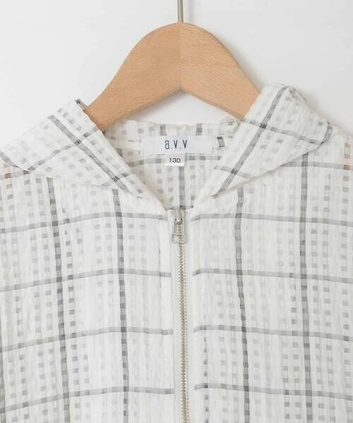 a.v.v / アー・ヴェ・ヴェ その他アウター | [120-160]ドロストシアーチェックブルゾン | 詳細10