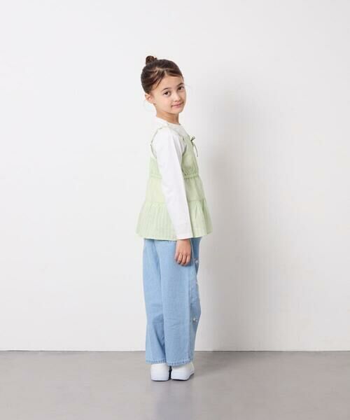 a.v.v / アー・ヴェ・ヴェ その他トップス | [120-160]3WAYレイヤードチュールトップス | 詳細10