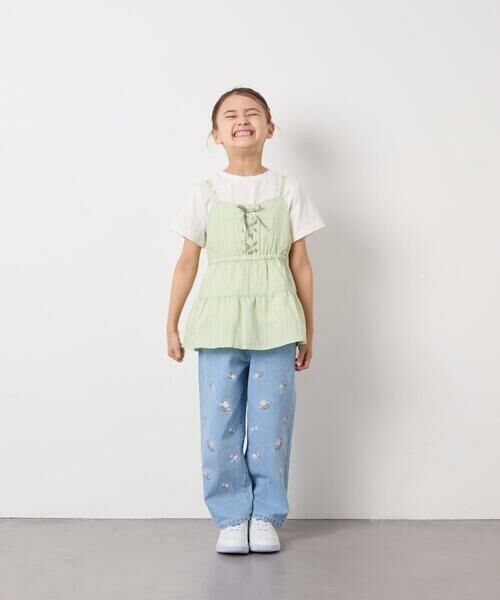 a.v.v / アー・ヴェ・ヴェ その他トップス | [120-160]3WAYレイヤードチュールトップス | 詳細11