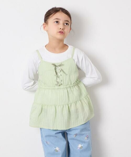 a.v.v / アー・ヴェ・ヴェ その他トップス | [120-160]3WAYレイヤードチュールトップス | 詳細2