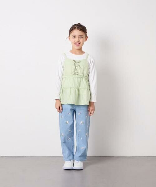 a.v.v / アー・ヴェ・ヴェ その他トップス | [120-160]3WAYレイヤードチュールトップス | 詳細4