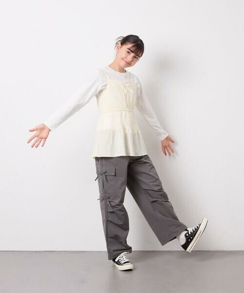 a.v.v / アー・ヴェ・ヴェ その他トップス | [120-160]3WAYレイヤードチュールトップス | 詳細18