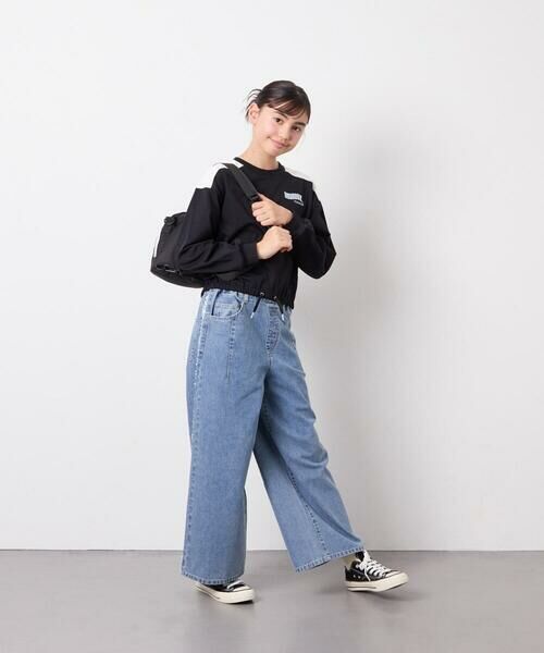 a.v.v / アー・ヴェ・ヴェ カットソー | [130-160]配色ラインロゴカットソー | 詳細18