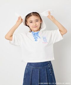 a.v.v / アー・ヴェ・ヴェ カットソー | 【数量限定】[110-160][シナモロール＆ポチャッコ]ミミ付きオーバーTシャツ