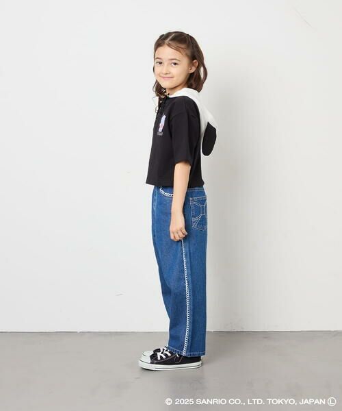 a.v.v / アー・ヴェ・ヴェ カットソー | 【数量限定】[110-160][シナモロール＆ポチャッコ]ミミ付きオーバーTシャツ | 詳細22