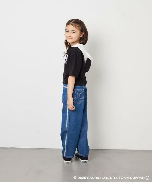 a.v.v / アー・ヴェ・ヴェ カットソー | 【数量限定】[110-160][シナモロール＆ポチャッコ]ミミ付きオーバーTシャツ | 詳細23