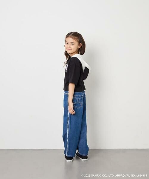 a.v.v / アー・ヴェ・ヴェ カットソー | 【数量限定】[110-160][シナモロール＆ポチャッコ]ミミ付きオーバーTシャツ | 詳細25