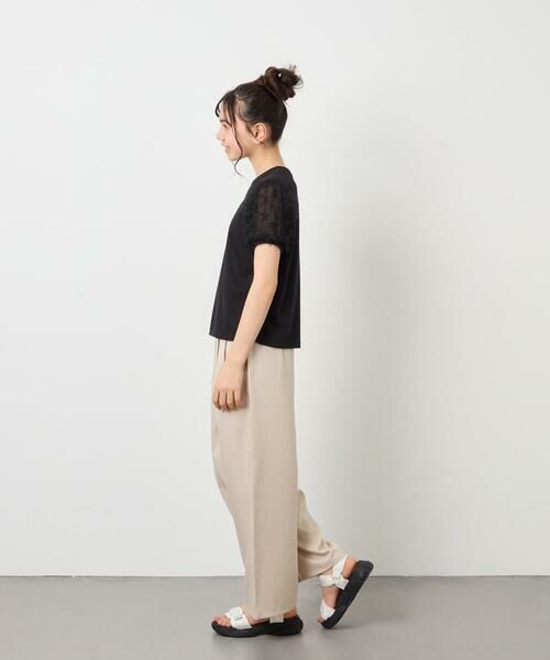 a.v.v / アー・ヴェ・ヴェ カットソー | [120-160]袖リボンチュールテレコカットソー | 詳細21