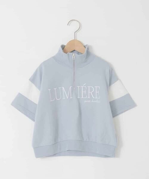 a.v.v / アー・ヴェ・ヴェ カットソー | [120-160]ハーフジップロゴスウェット | 詳細14