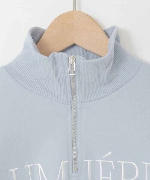 a.v.v / アー・ヴェ・ヴェ カットソー | [120-160]ハーフジップロゴスウェット | 詳細16