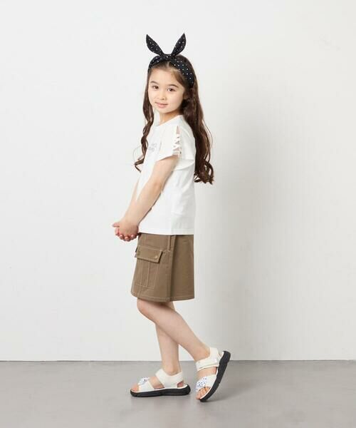 a.v.v / アー・ヴェ・ヴェ その他パンツ | [130-160]配色ステッチカーゴスカパン | 詳細6