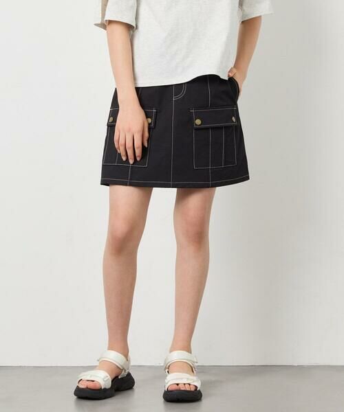 a.v.v / アー・ヴェ・ヴェ その他パンツ | [130-160]配色ステッチカーゴスカパン | 詳細10