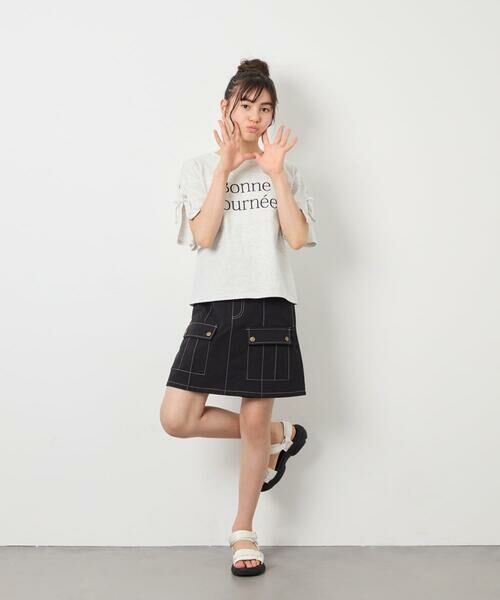 a.v.v / アー・ヴェ・ヴェ その他パンツ | [130-160]配色ステッチカーゴスカパン | 詳細21