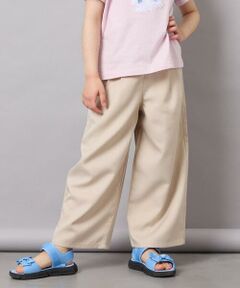 a.v.v / アー・ヴェ・ヴェ その他パンツ | [120-160]麻調サス付きワイドパンツ