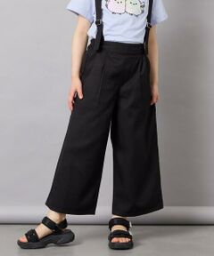 a.v.v / アー・ヴェ・ヴェ その他パンツ | [120-160]麻調サス付きワイドパンツ