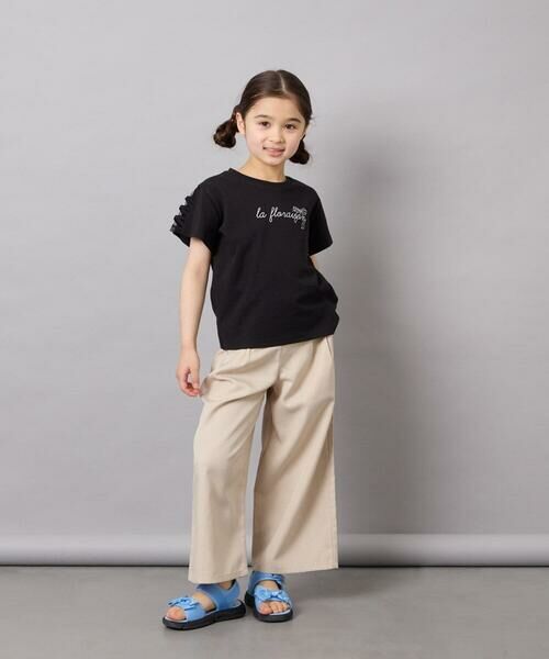 a.v.v / アー・ヴェ・ヴェ その他パンツ | [120-160]麻調サス付きワイドパンツ | 詳細12