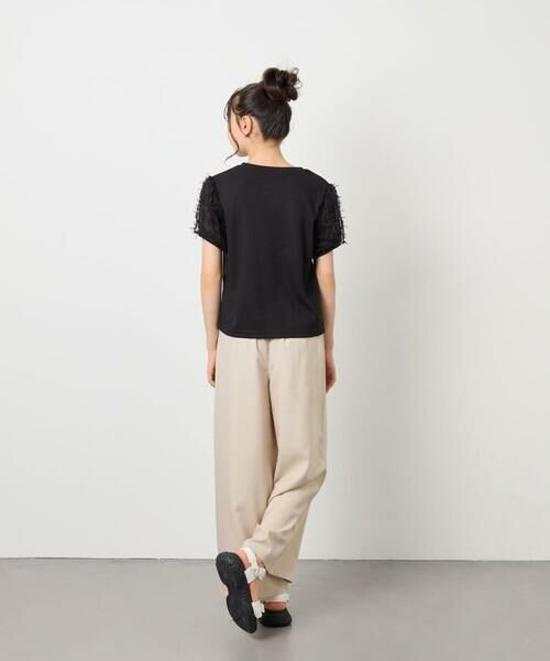 a.v.v / アー・ヴェ・ヴェ その他パンツ | [120-160]麻調サス付きワイドパンツ | 詳細24