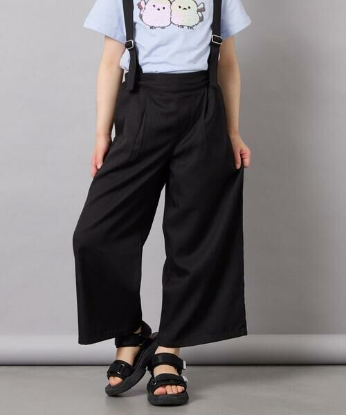 a.v.v / アー・ヴェ・ヴェ その他パンツ | [120-160]麻調サス付きワイドパンツ | 詳細25