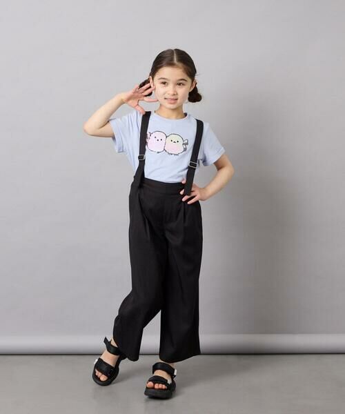 a.v.v / アー・ヴェ・ヴェ その他パンツ | [120-160]麻調サス付きワイドパンツ | 詳細27