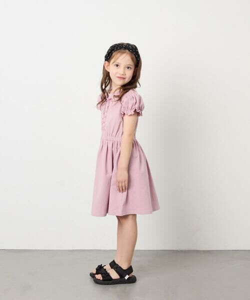 a.v.v / アー・ヴェ・ヴェ ロング・マキシ丈ワンピース | [120-160]レースアップフレアワンピース | 詳細9