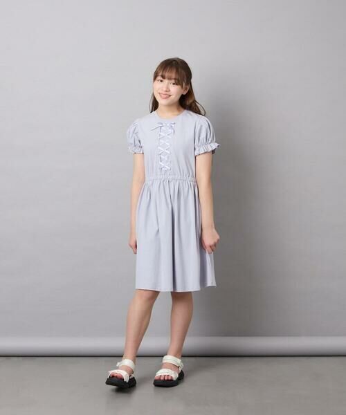 a.v.v / アー・ヴェ・ヴェ ロング・マキシ丈ワンピース | [120-160]レースアップフレアワンピース | 詳細18