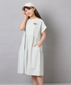 a.v.v / アー・ヴェ・ヴェ ロング・マキシ丈ワンピース | [120-160]配色ティアードワンピース