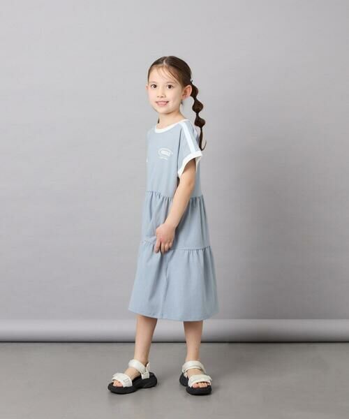 a.v.v / アー・ヴェ・ヴェ ロング・マキシ丈ワンピース | [120-160]配色ティアードワンピース | 詳細7