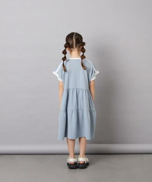 a.v.v / アー・ヴェ・ヴェ ロング・マキシ丈ワンピース | [120-160]配色ティアードワンピース | 詳細9