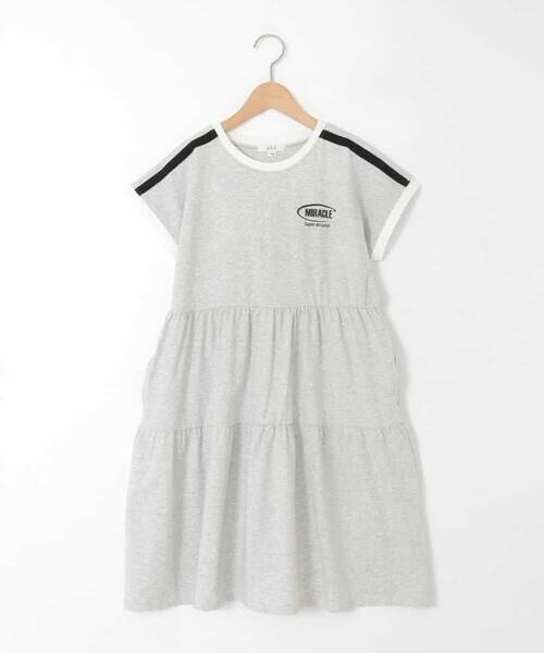 a.v.v / アー・ヴェ・ヴェ ロング・マキシ丈ワンピース | [120-160]【接触冷感/毛玉になりにくい】配色ティアードワンピース | 詳細25