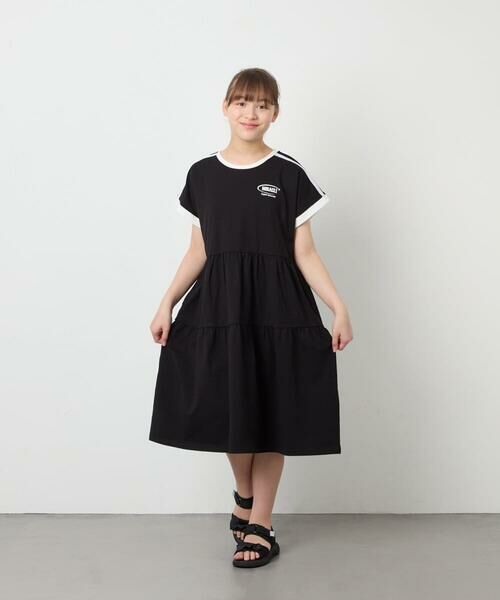 a.v.v / アー・ヴェ・ヴェ ロング・マキシ丈ワンピース | [120-160]配色ティアードワンピース | 詳細20