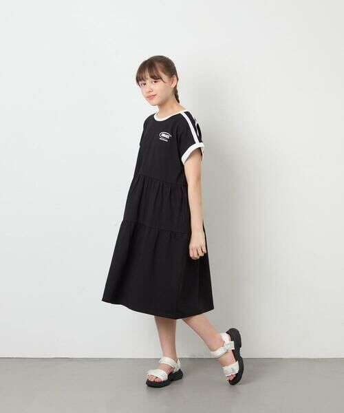 a.v.v / アー・ヴェ・ヴェ ロング・マキシ丈ワンピース | [120-160]配色ティアードワンピース | 詳細23