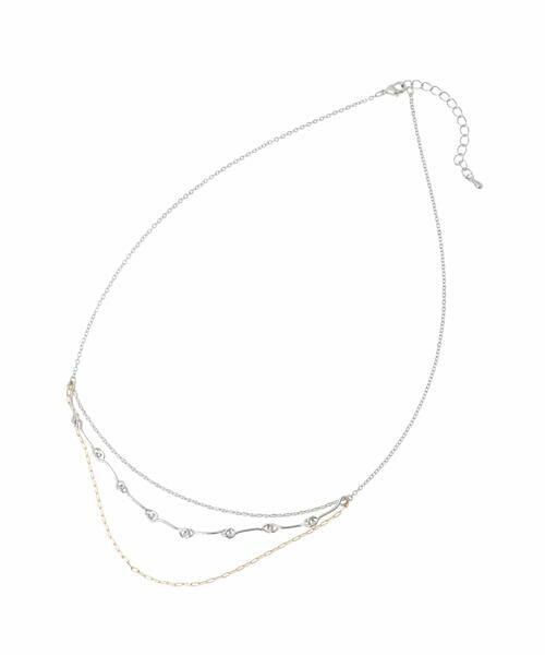 a.v.v / アー・ヴェ・ヴェ ネックレス・ペンダント・チョーカー | アソートチェーンネックレス/シルバー | 詳細3