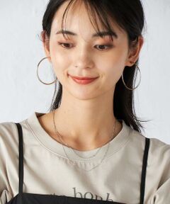 a.v.v / アー・ヴェ・ヴェ ネックレス・ペンダント・チョーカー | 変形ダブルチェーンネックレス