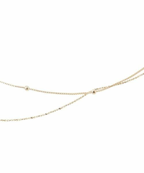 a.v.v / アー・ヴェ・ヴェ ネックレス・ペンダント・チョーカー | 変形ダブルチェーンネックレス | 詳細10